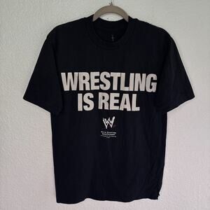 WWE Cactus Jack Shirt Men Medium John Cena Travis Scott Wrestling Is Real Tshirt